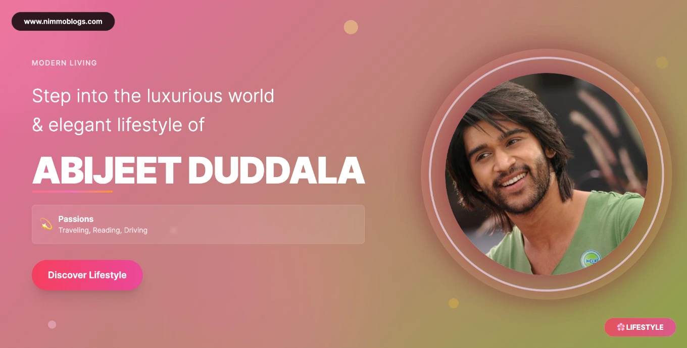Abijeet Duddala Biography Photo 2025