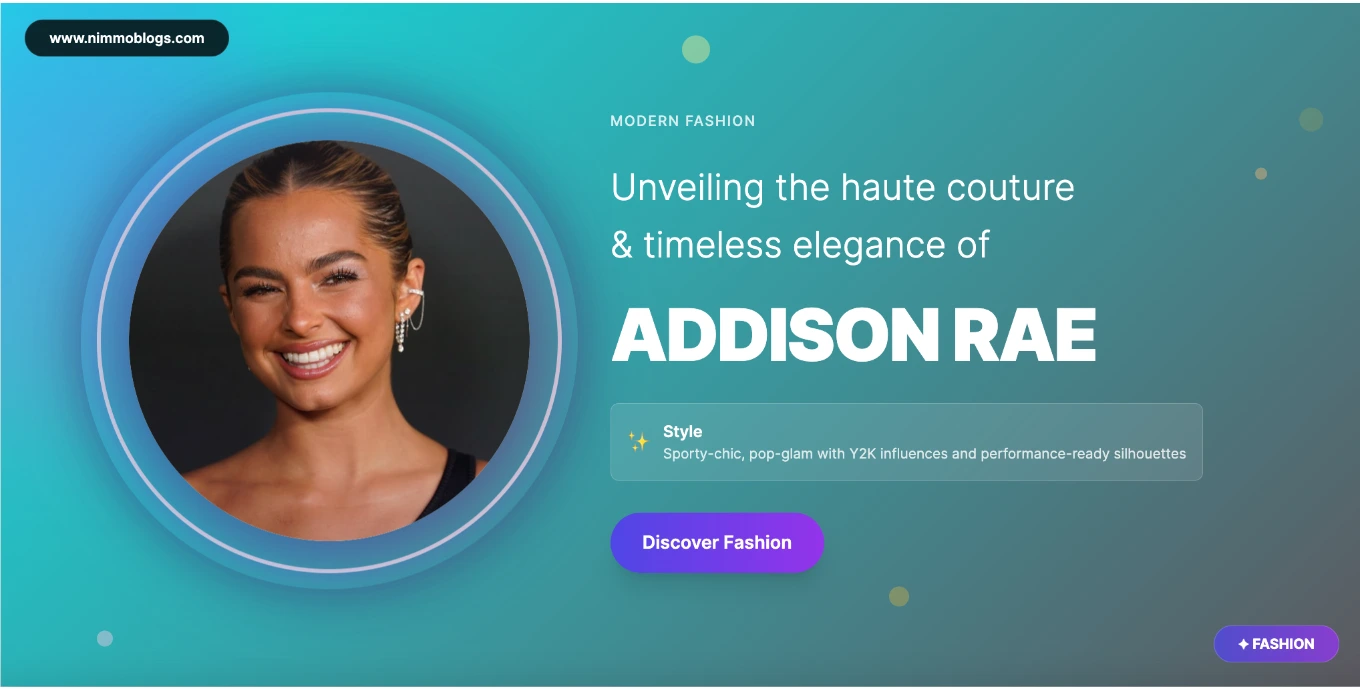 Addison Rae Fashion Style Photo