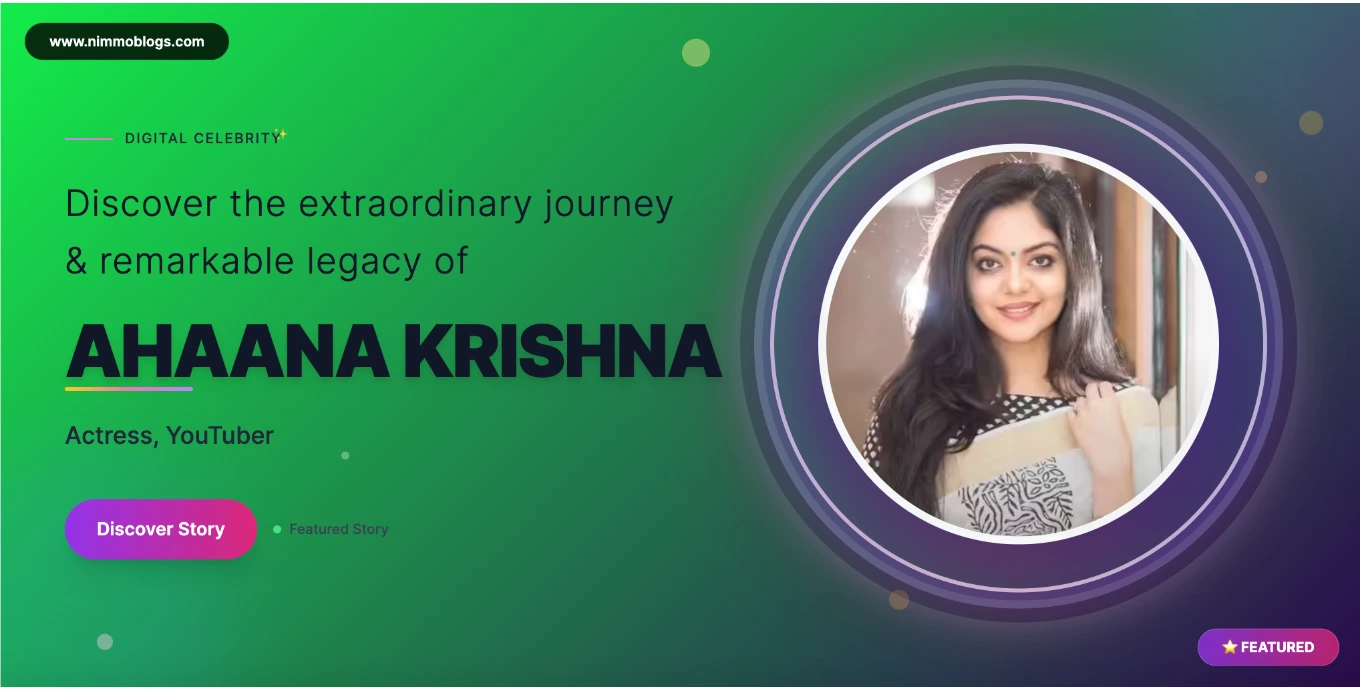 Ahaana Krishna Biography, Age, Net Worth & Movies