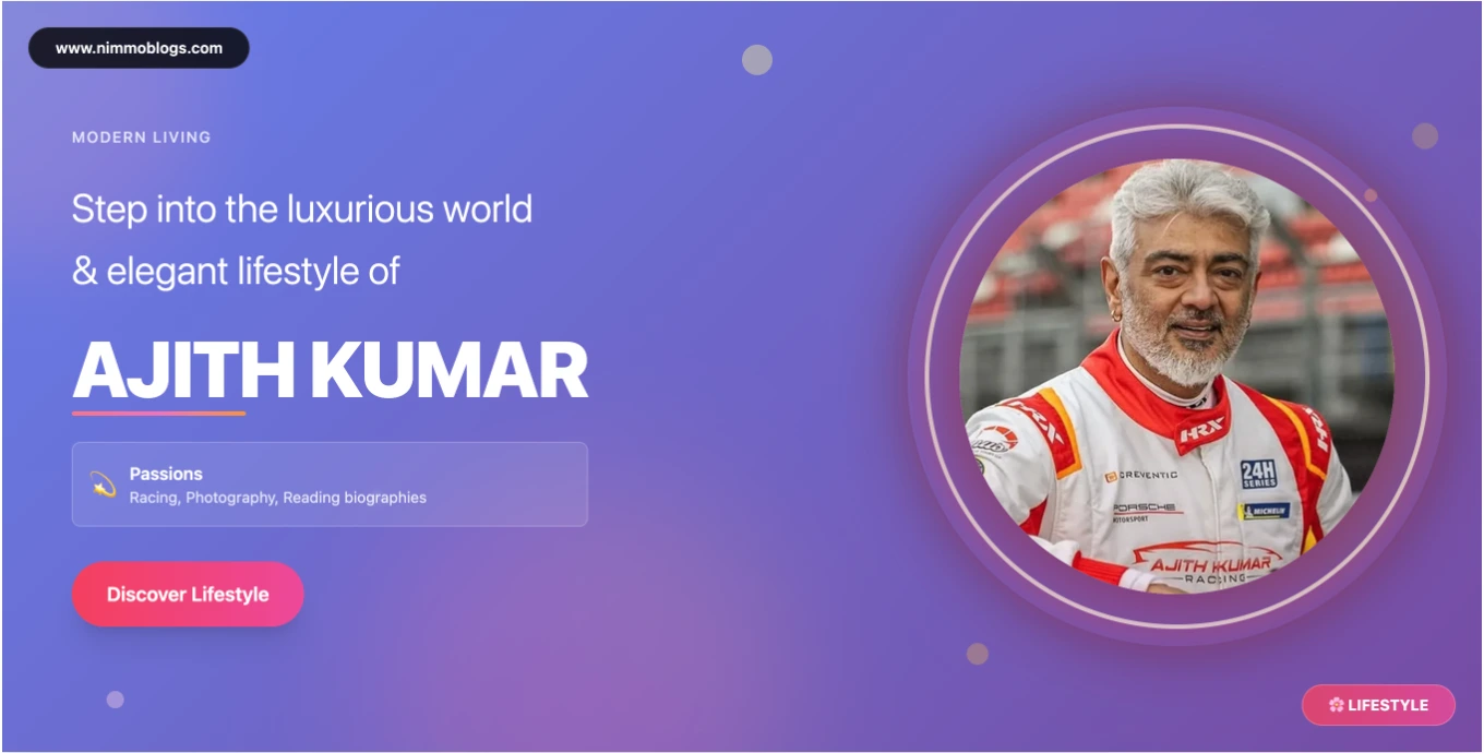 Ajith Kumar Style Evolution Physical & Lifestyle Appearance 2025