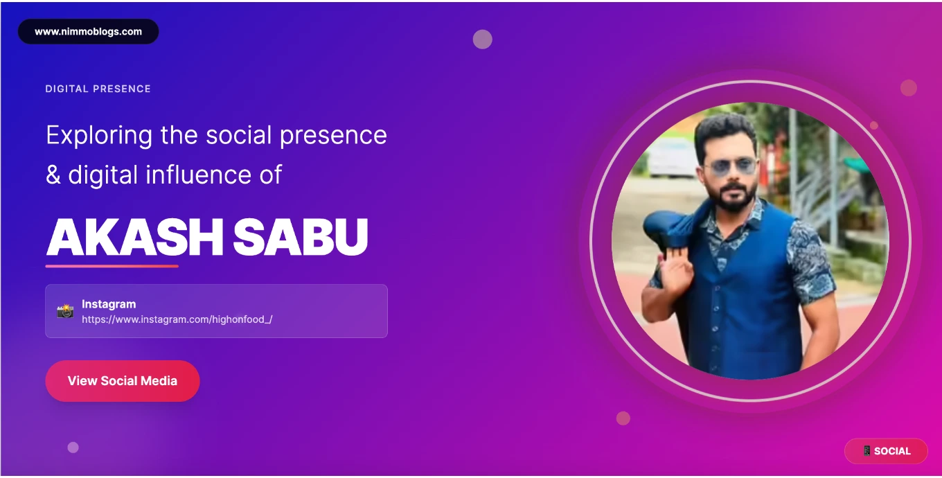 Akash Sabu Social Photo