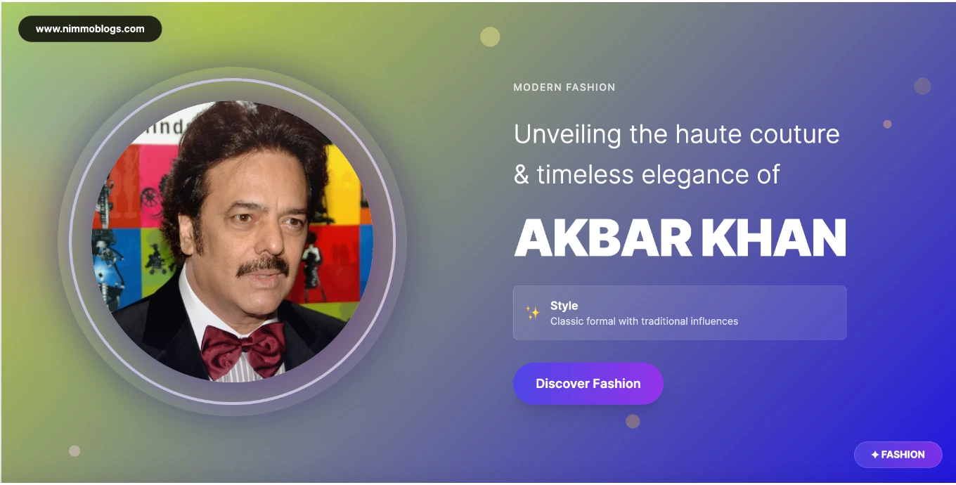 Akbar Khan Professional Style Photo