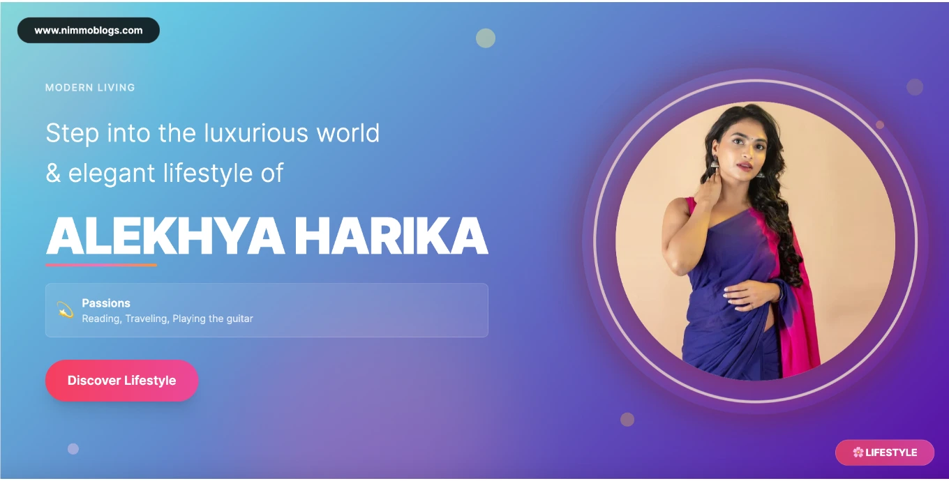 Alekhya Harika Fashion Style Photo