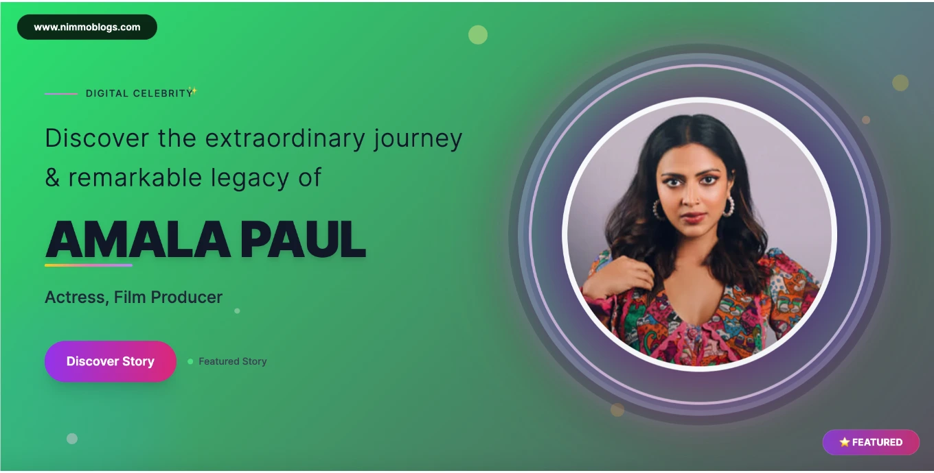 Amala Paul Biography: Age, Net Worth, Movies & Facts