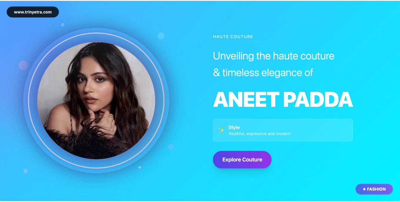 Aneet Padda Fashion Photo