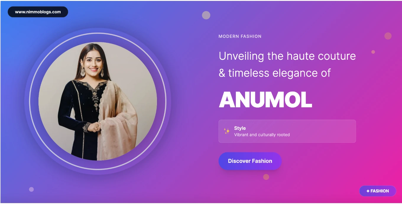 Anumol RS Fashion Style Photo
