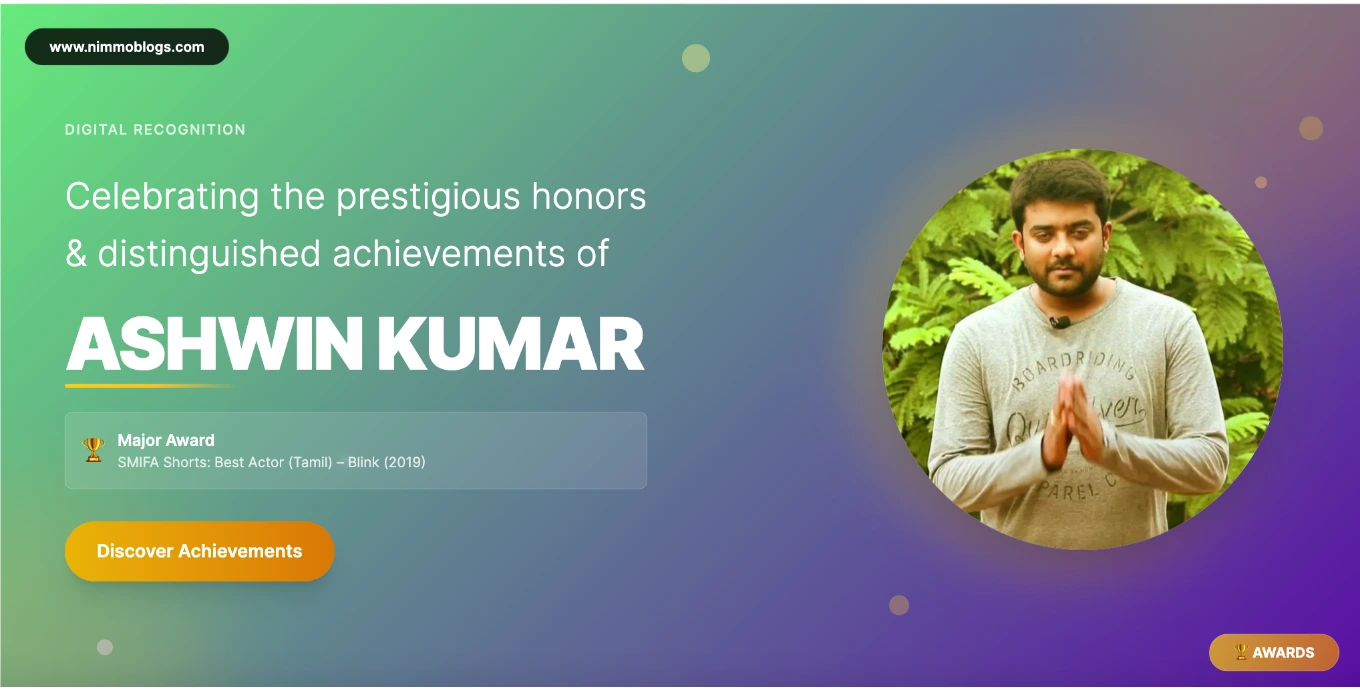 Ashwin Kumar Candid Moments