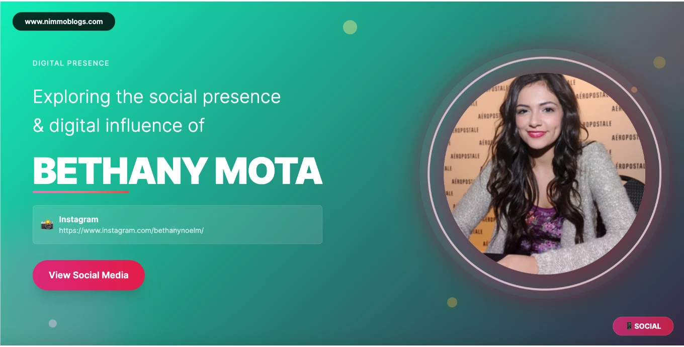 Bethany Mota Social Photo 2025