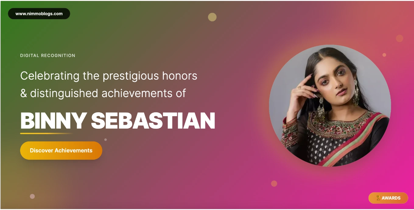 Binny Sebastian Malayalam TV Actress Biography Photo 2025