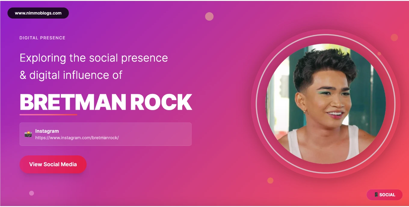 Bretman Rock Social Photo