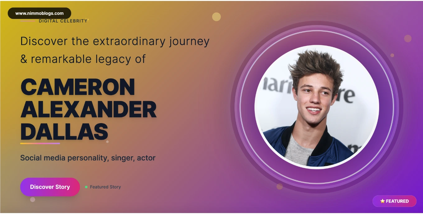 Cameron Dallas Biography, Age, Net Worth, Height, Movies & 2025 Updates