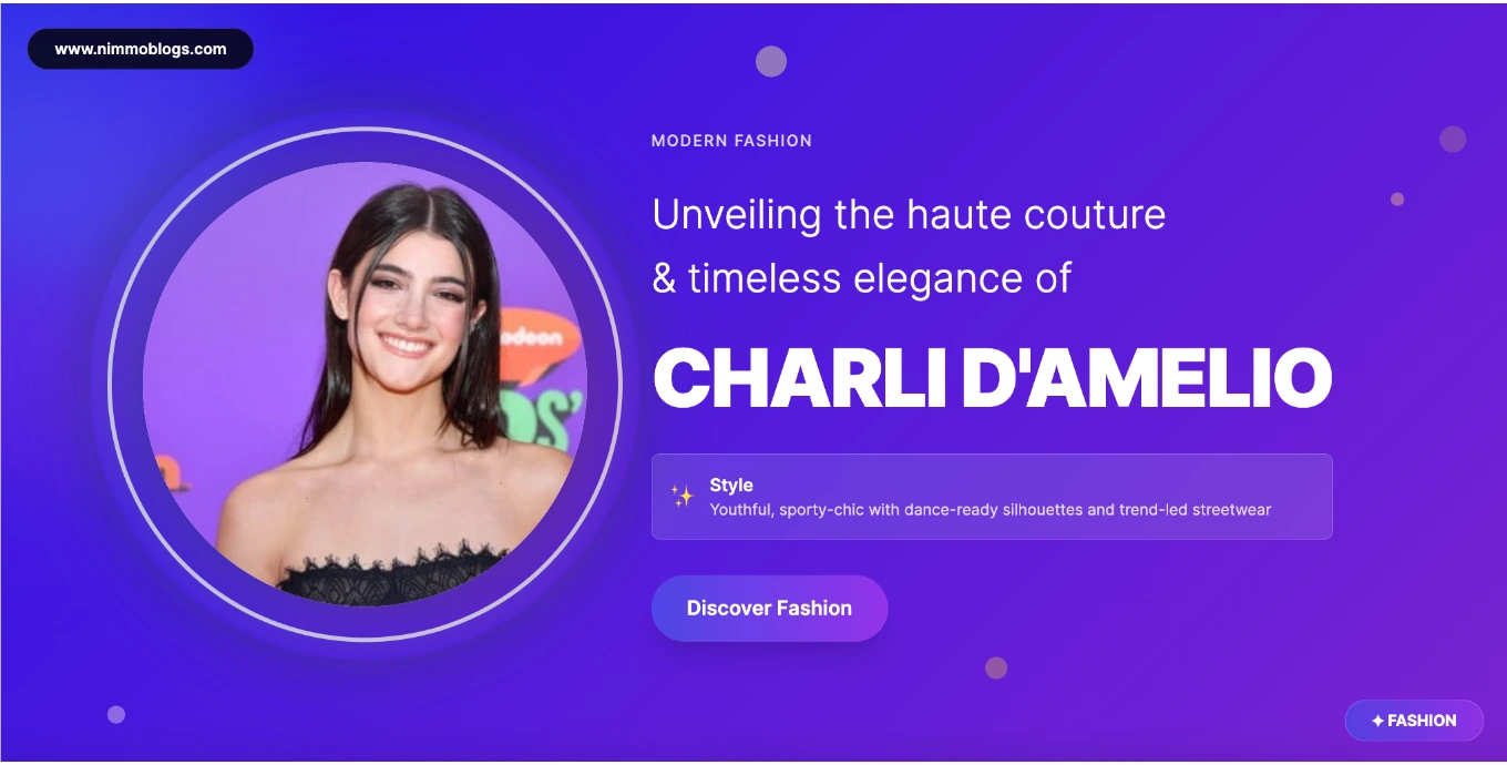 Charli D'Amelio Fashion Style Photo