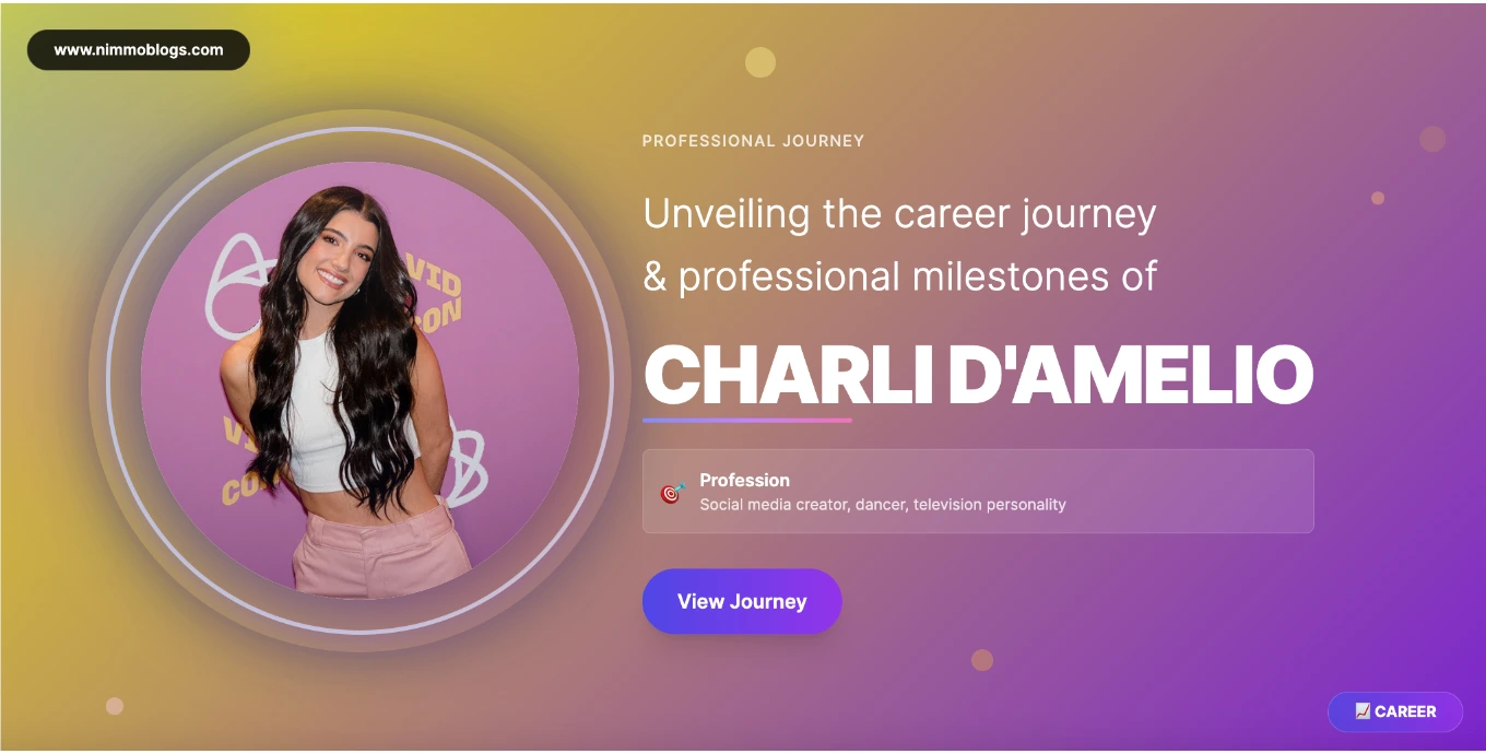 Charli D'Amelio Career Success Photo