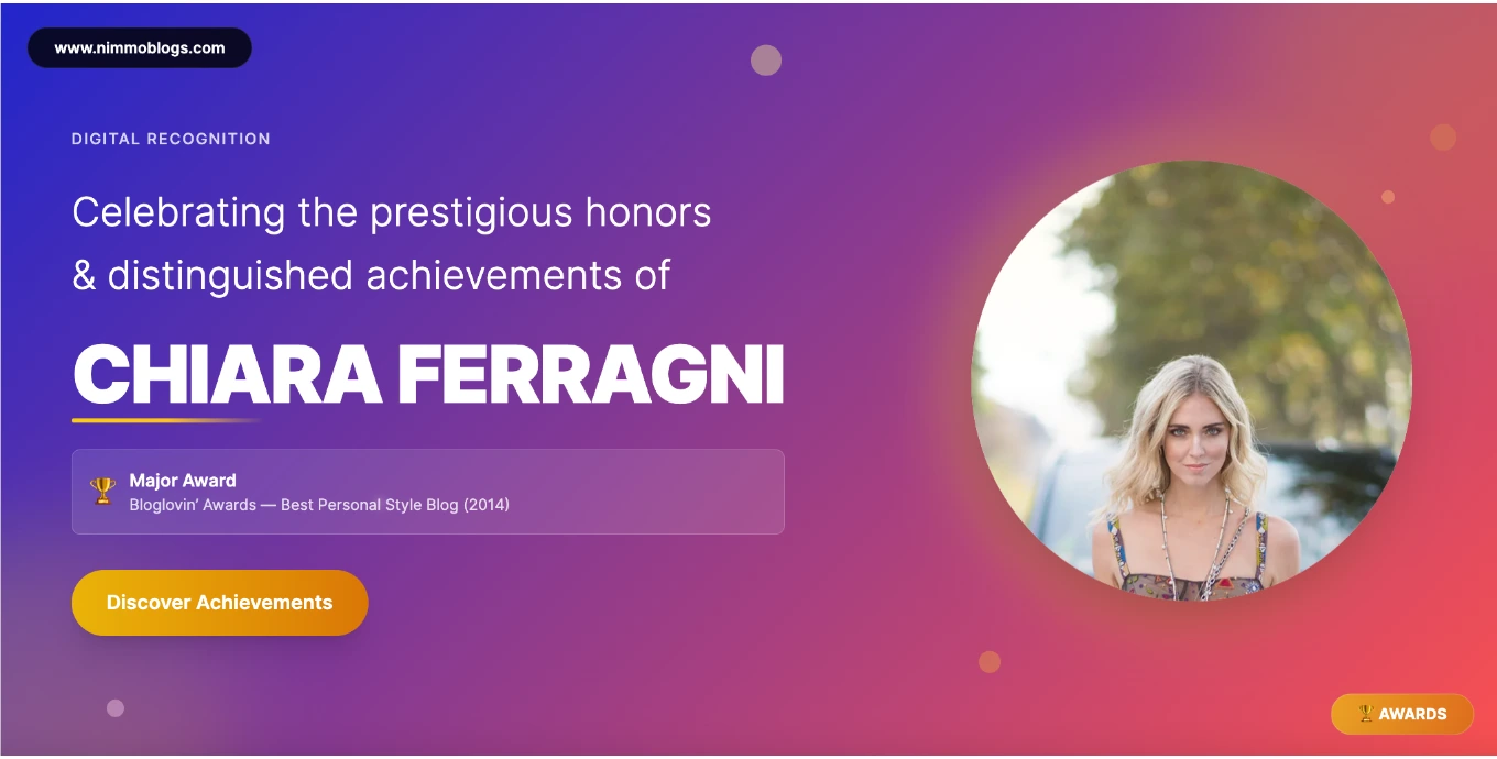 Chiara Ferragni Biography Photo 2025