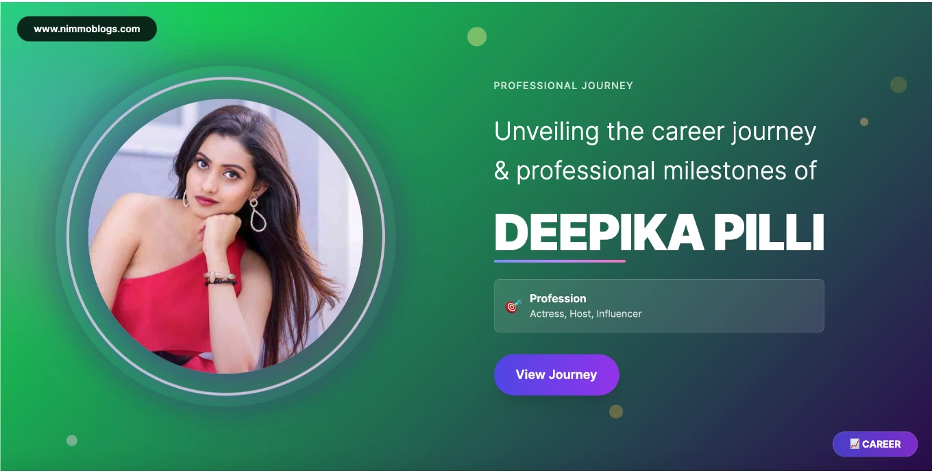 Deepika Pilli Career Success Photo