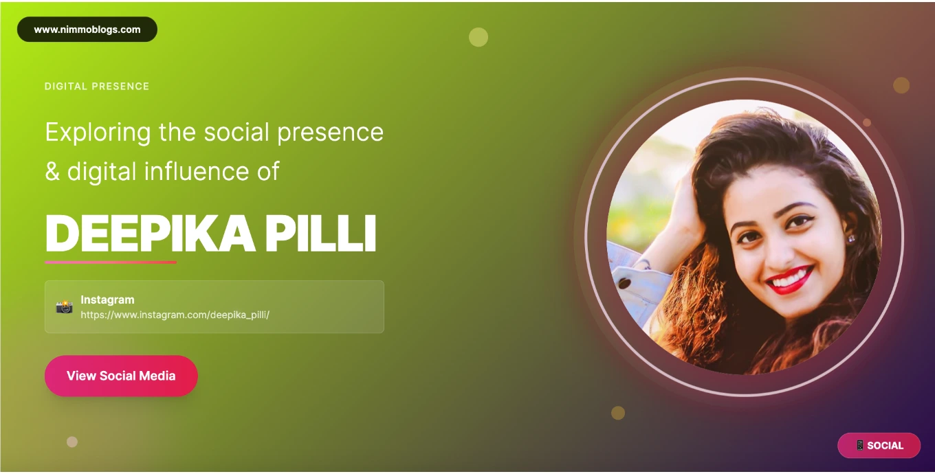 Deepika Pilli Social Moments