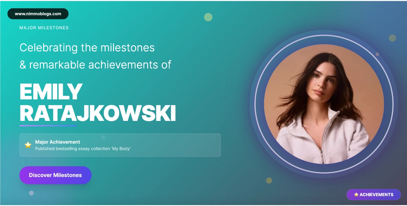 Emily Ratajkowski Career Success Photo