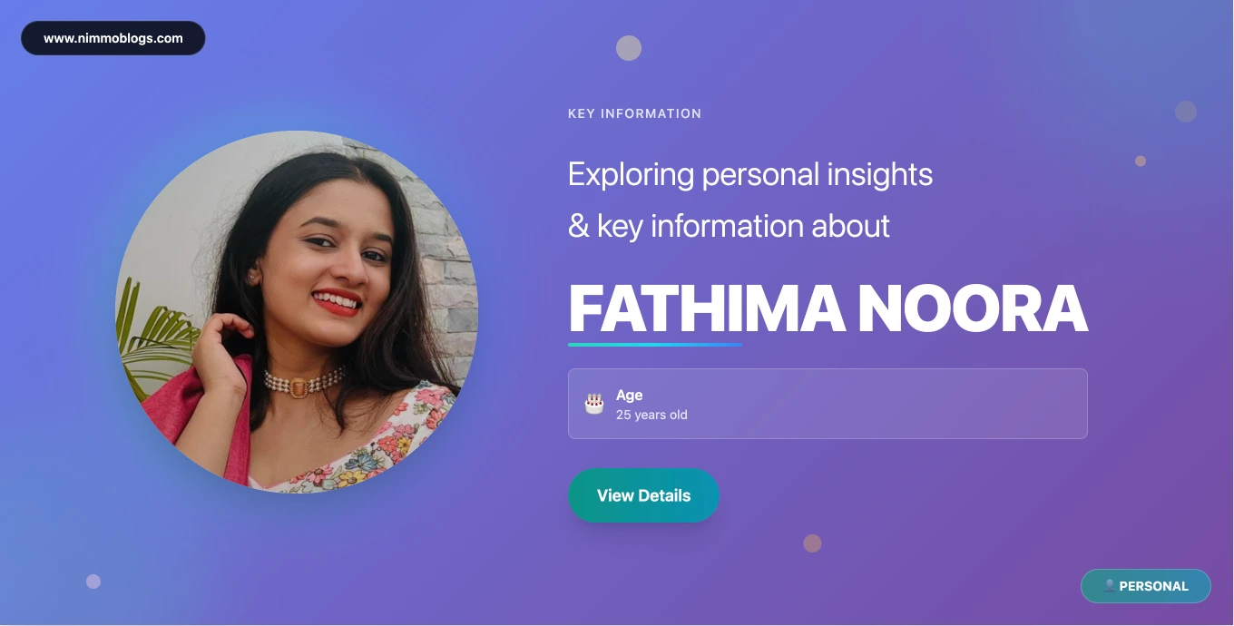 Fathima Noora Bigg Boss Malayalam 7 2025