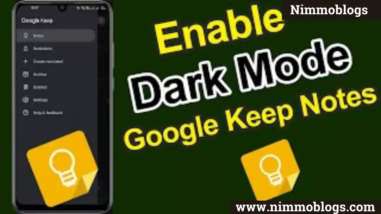 Google Keep: How To Enable Dark Mode In Google Keep