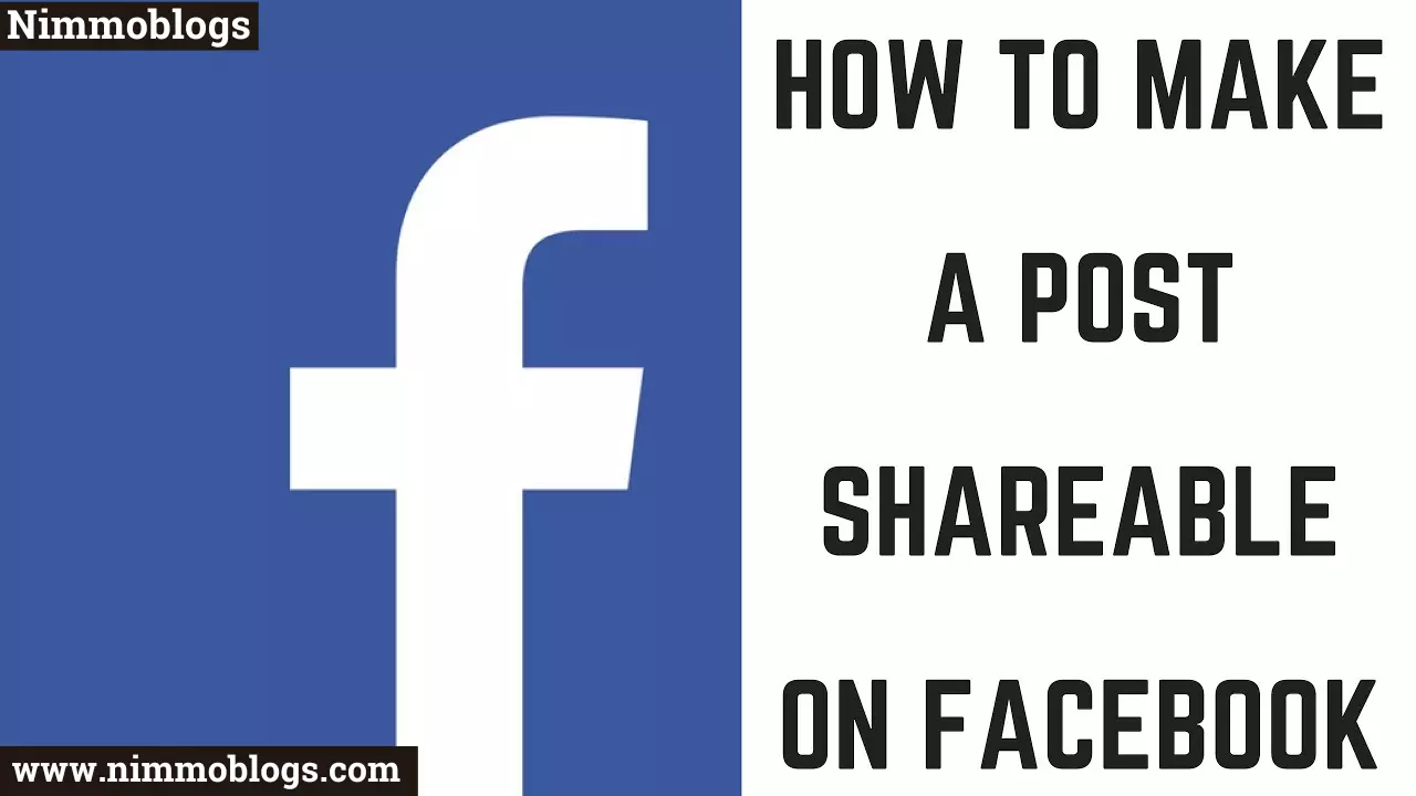 Facebook: How To Make A Post Shareable On Facebook