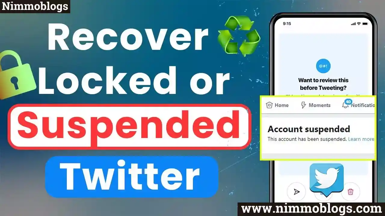 Twitter: How To Recover Suspended Twitter Account
