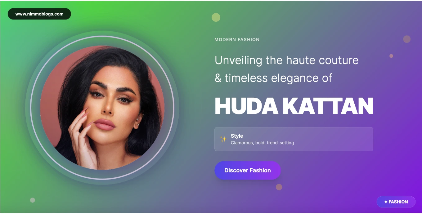 Huda Kattan Fashion Style Photo 2025