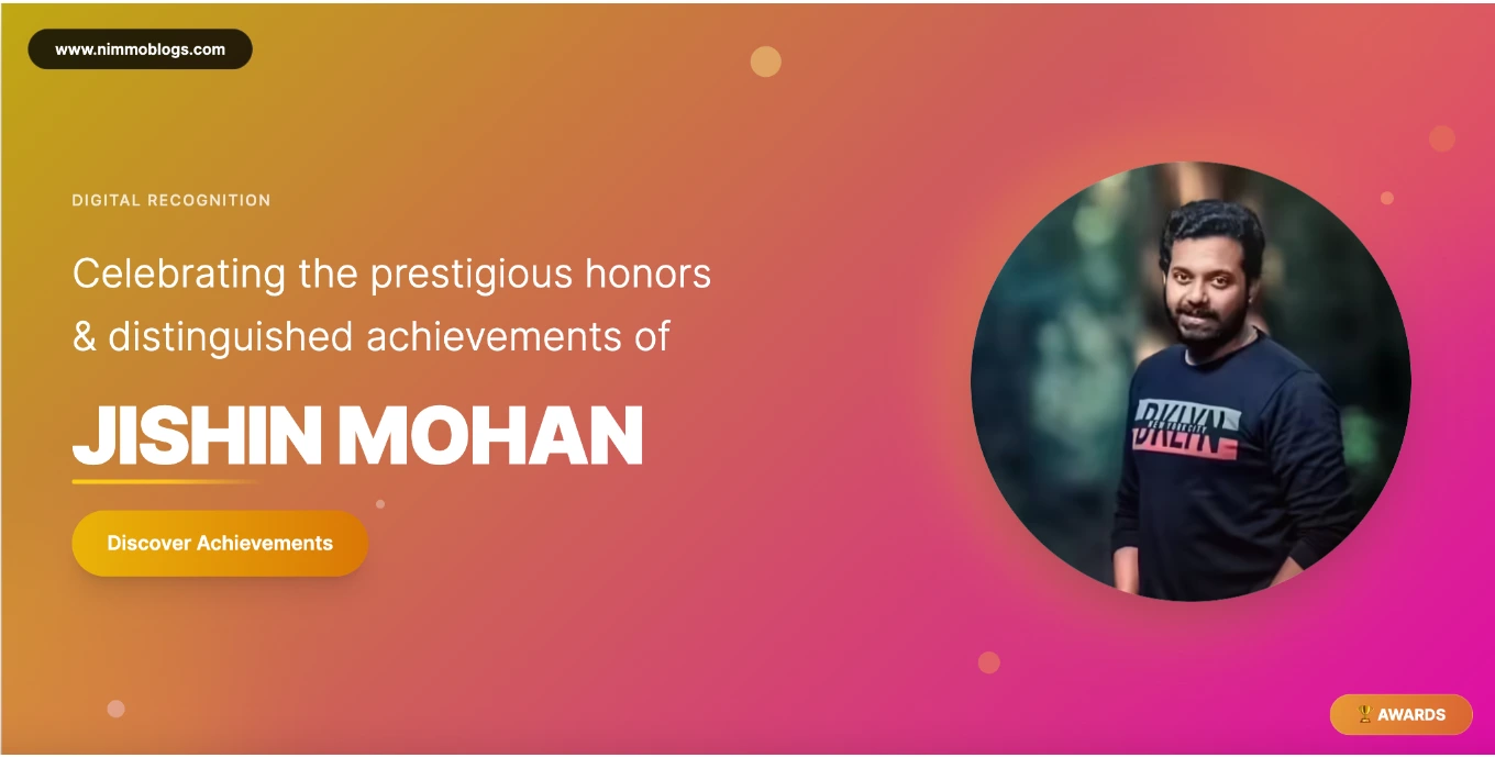 Jishin Mohan Bigg Boss Malayalam 7 Biography Photo