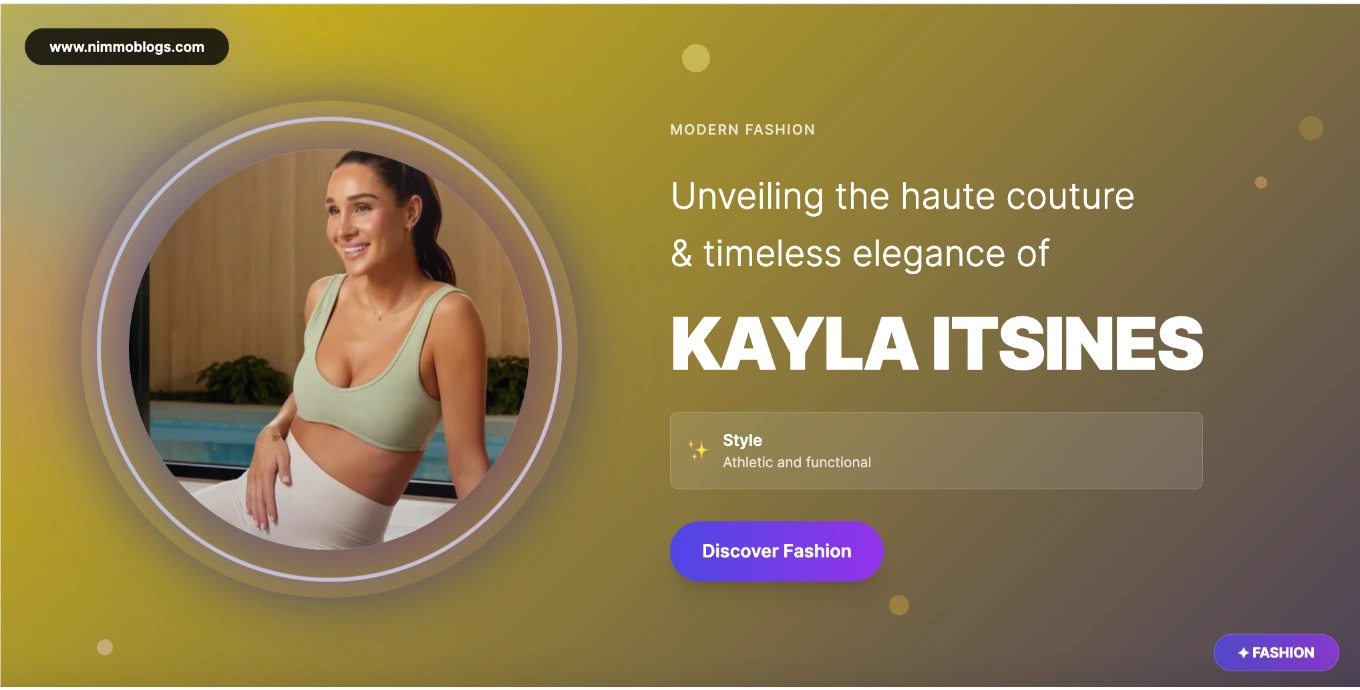 Kayla Itsines Fashion Style Photo