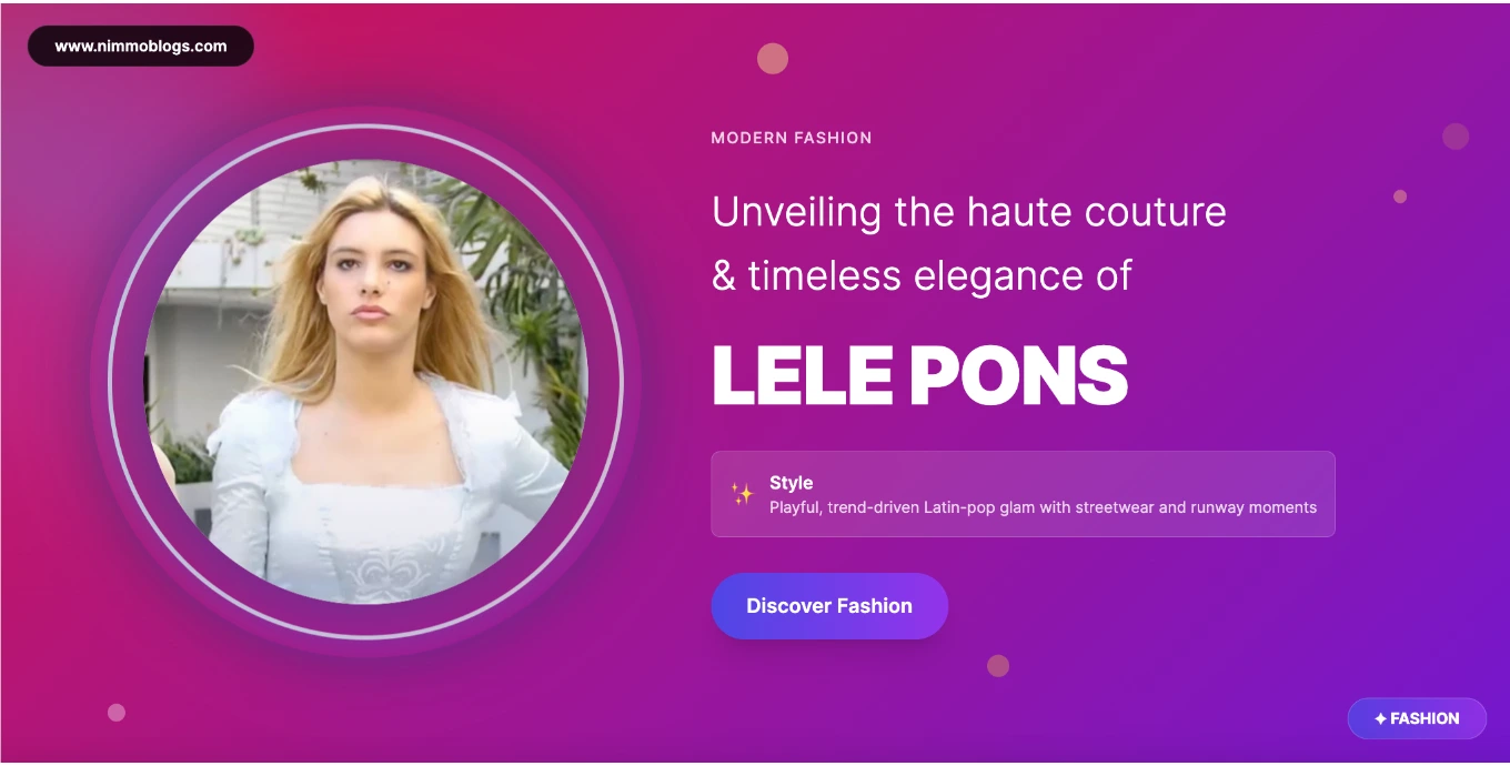 Lele Pons Fashion Style Photo 2025