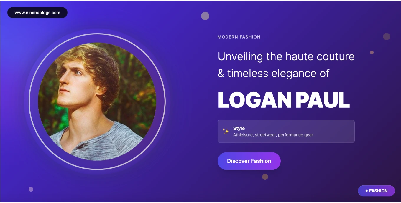  Logan Paul Fashion Style Photo