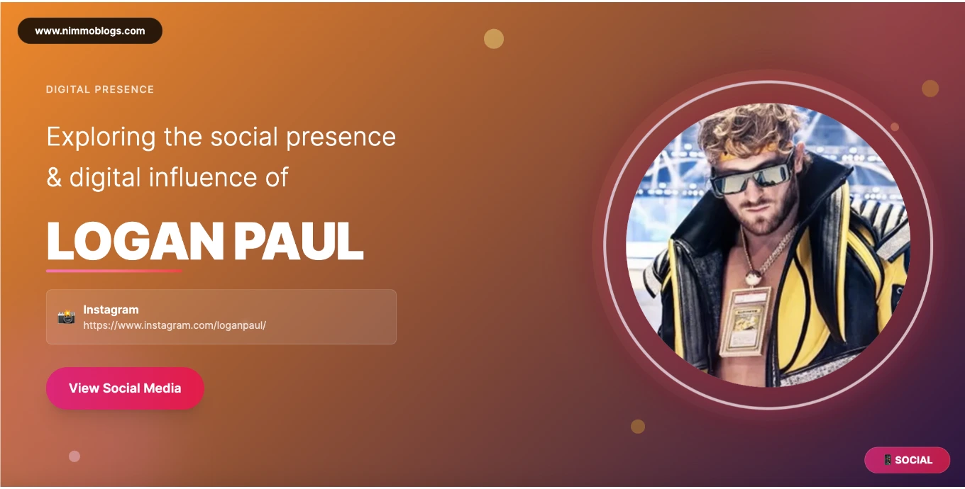 Logan Paul Social Photo