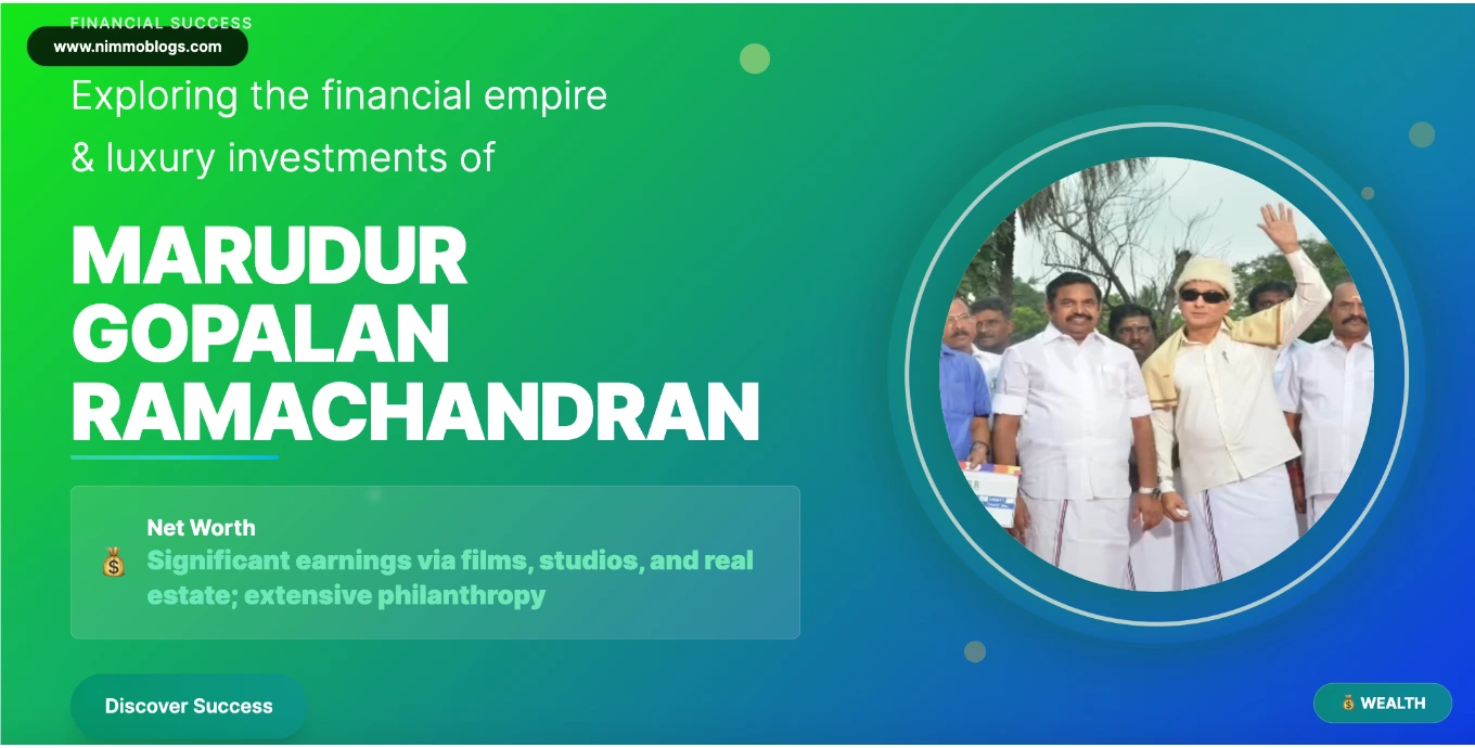 M. G. Ramachandran (MGR) Tamil Cinema & Politics Legend Biography Photo 2025