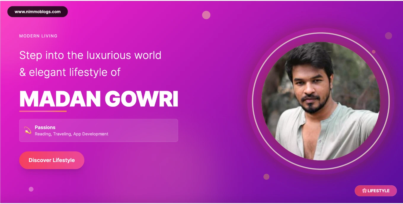 Madan Gowri Content Creator Lifestyle Photo