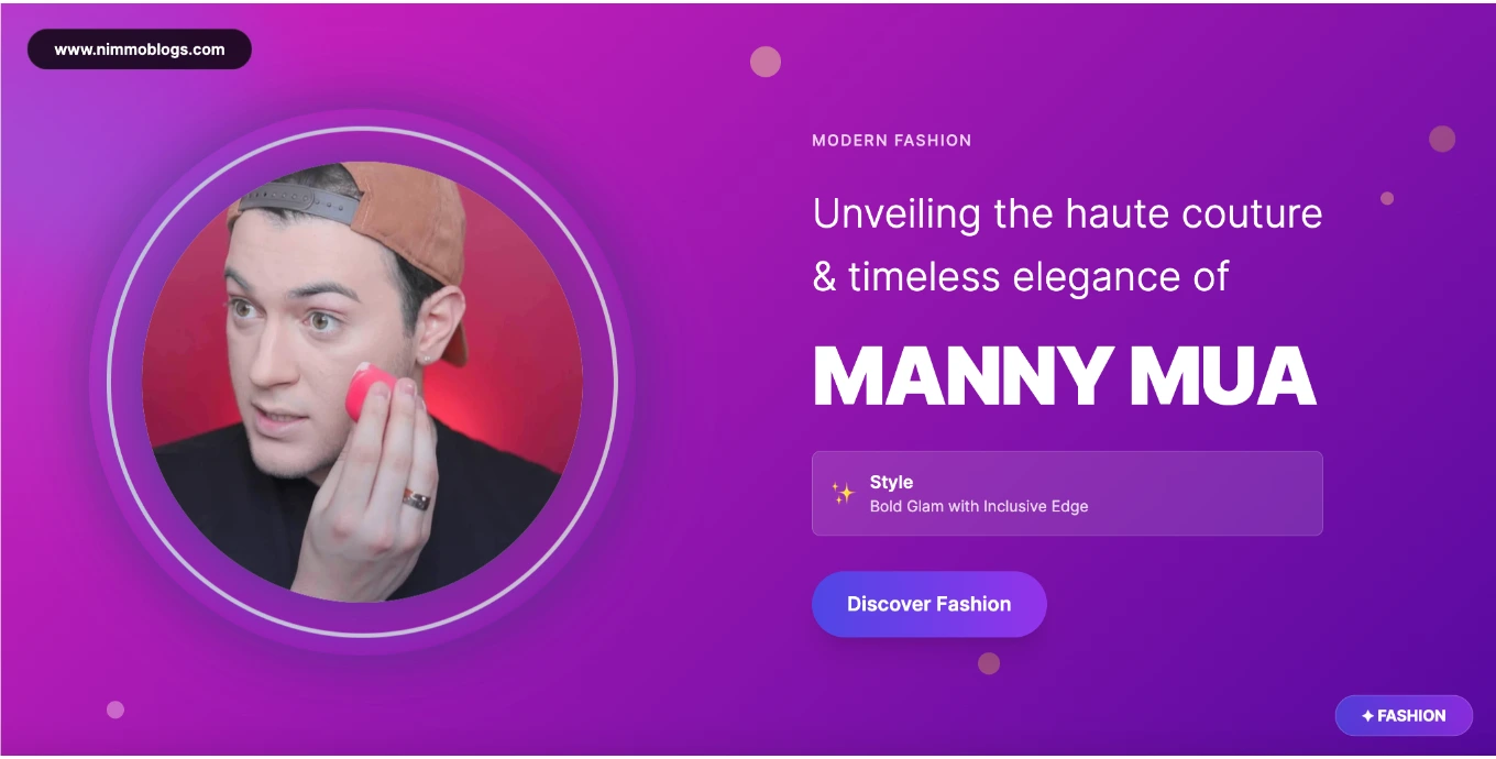 Manny MUA Fashion Style Photo
