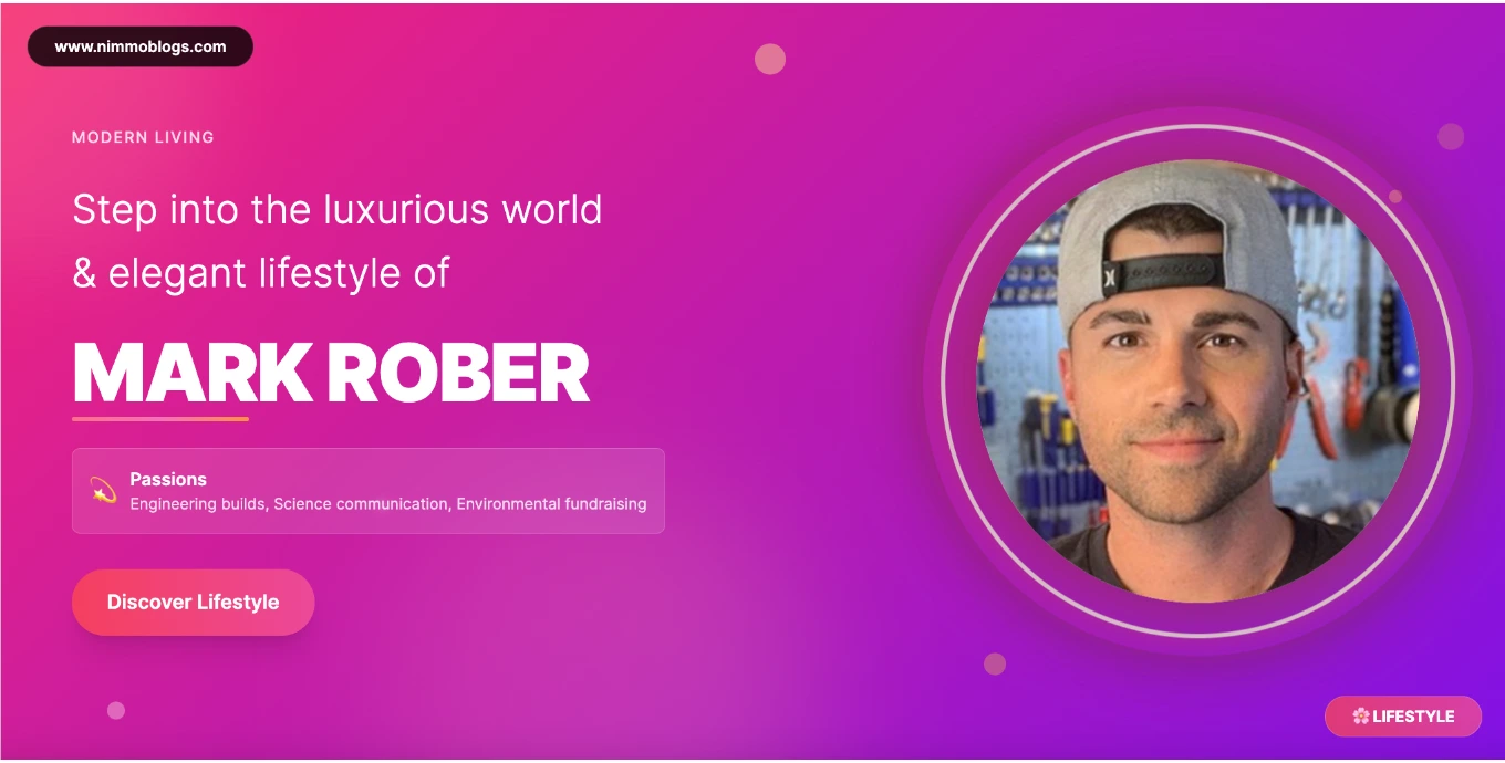  Mark Rober Biography Photo 2025