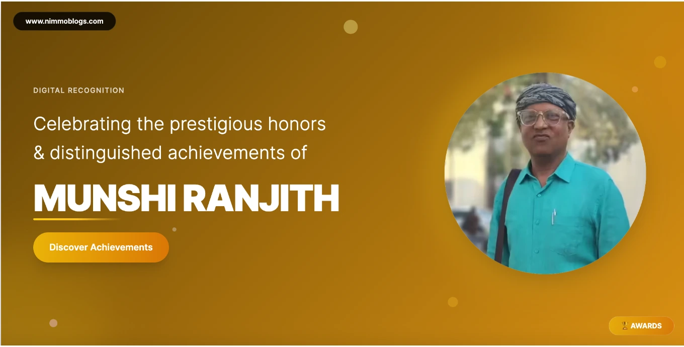 Munshi Ranjith Net Worth Photo