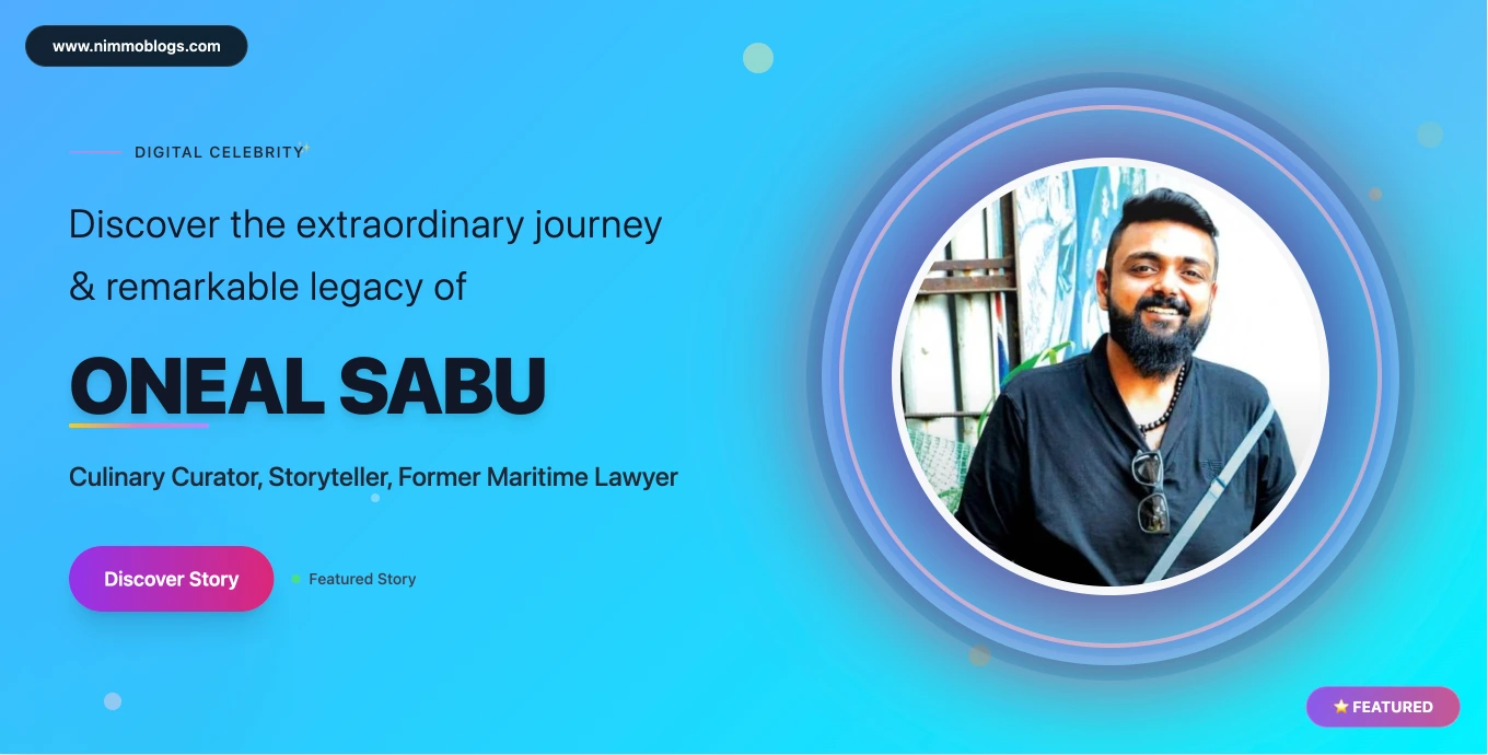 Oneal Sabu FC Boy Biography: Maritime Lawyer Turned Culinary Star, Age, Net Worth & 2025 Updates
