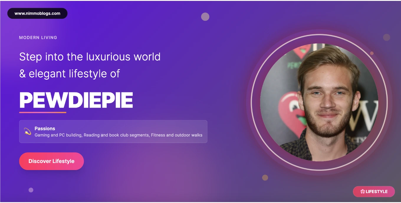 PewDiePie Biography Photo 2025