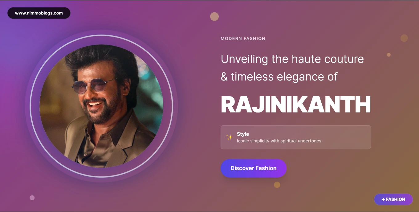 Rajinikanth Fashion Style Photo