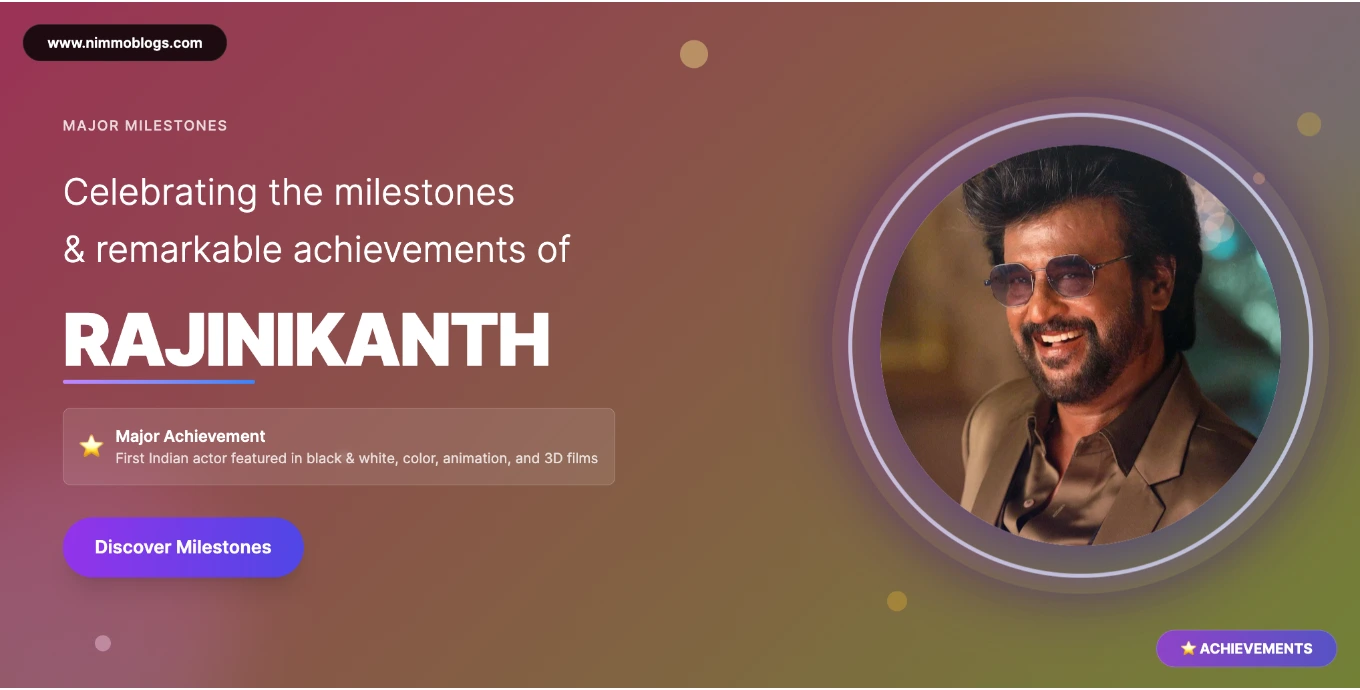 Rajinikanth Biography Photo 2025