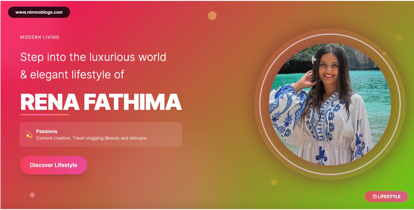 Rena Fathima Biography Photo 2025