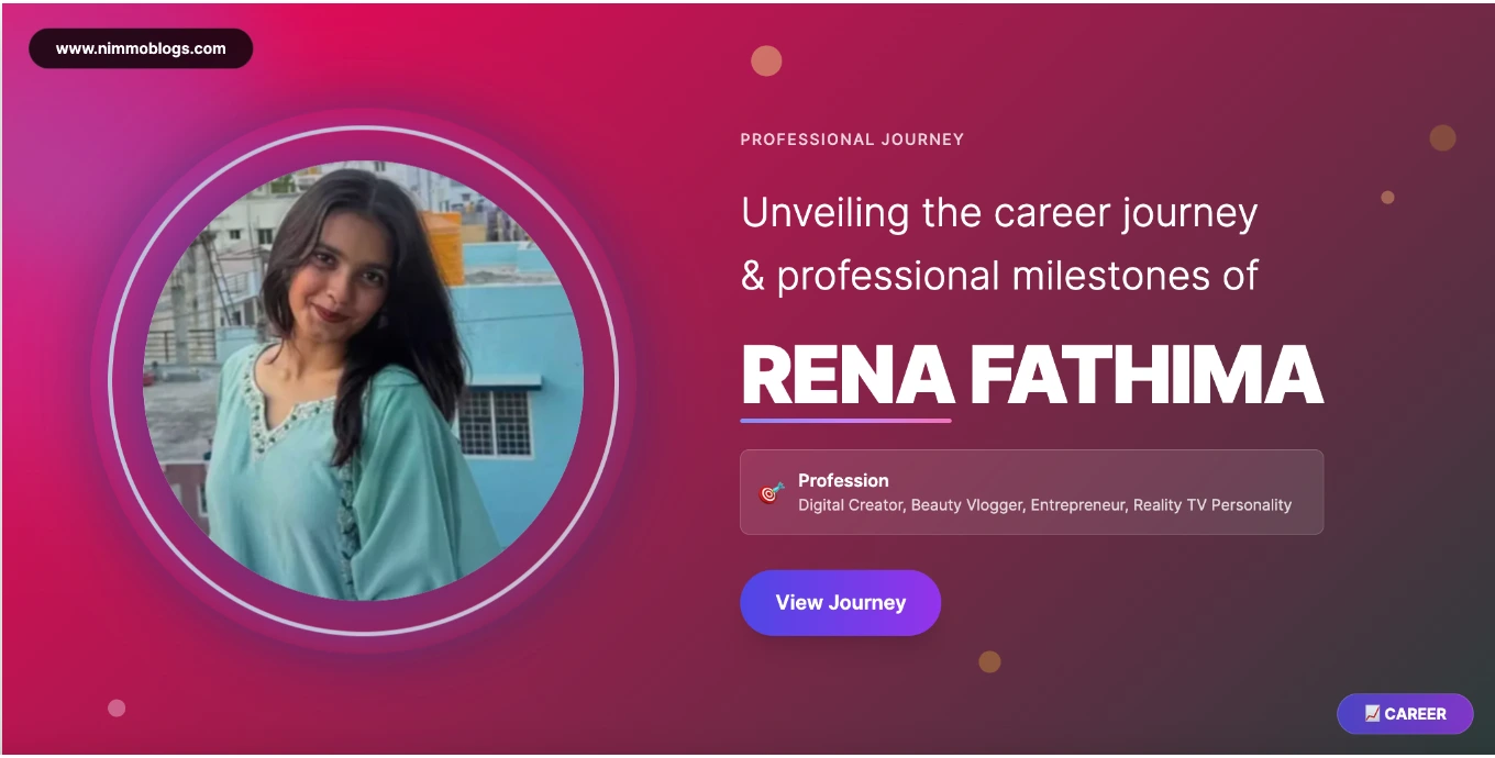 Rena Fathima Career Success Photo
