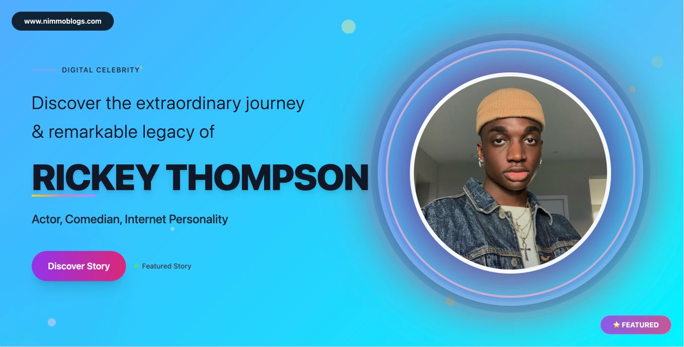 Rickey Thompson Biography, Age, Net Worth, Height, Movies & 2025 Updates