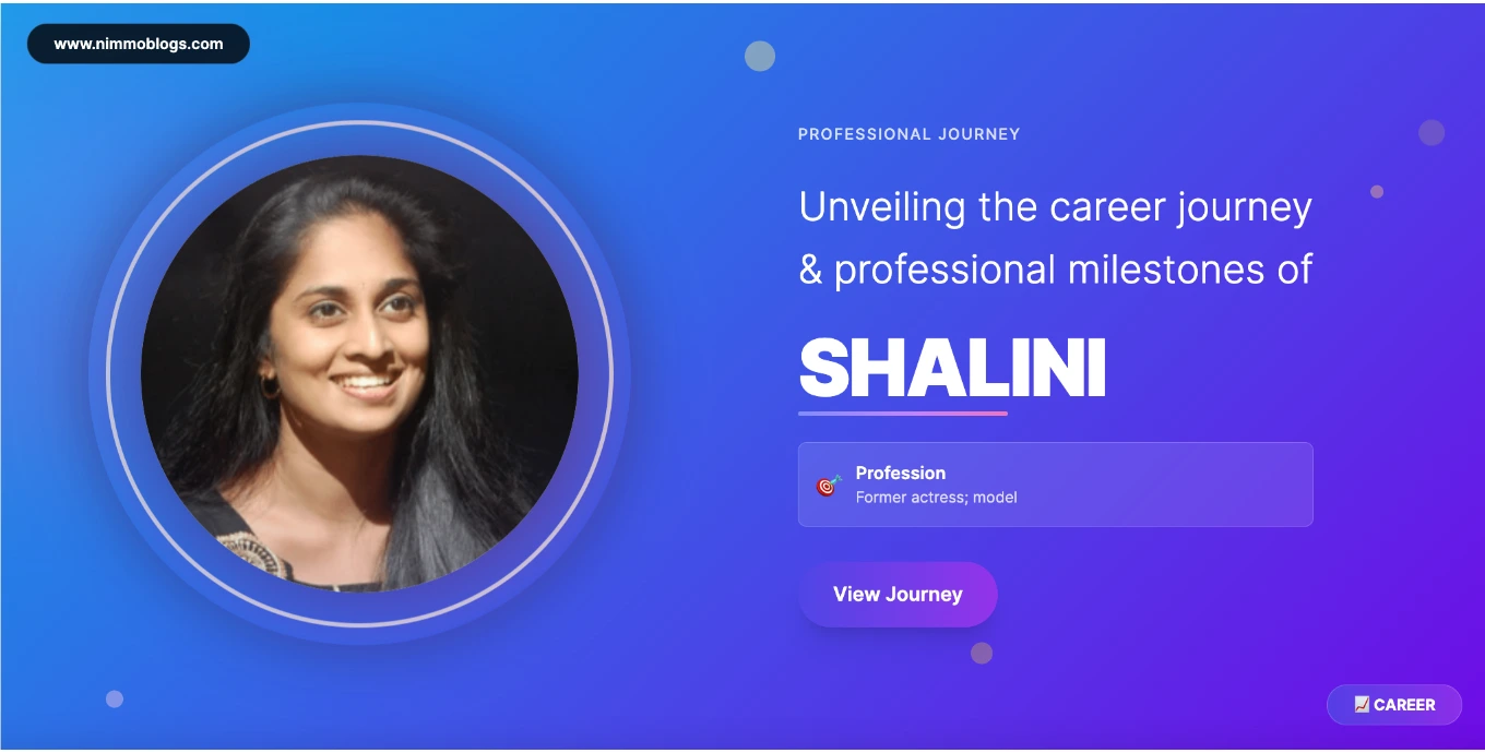 Shalini Career Success Photo