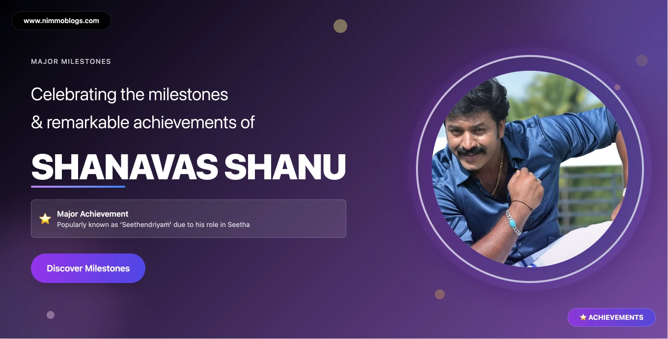 Shanavas Shanu Bigg Boss Malayalam 7 contestant  Facts 
