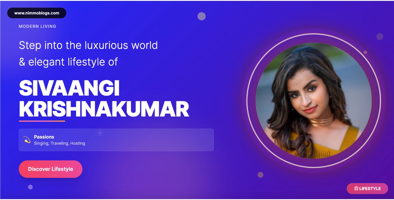 Sivaangi Krishnakumar Fashion Style Photo