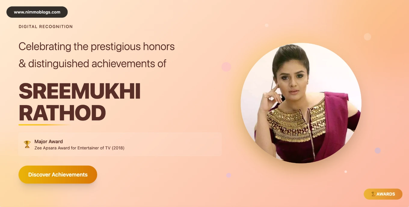 Sreemukhi Biography, Age, Net Worth, Height, Movies & Facts