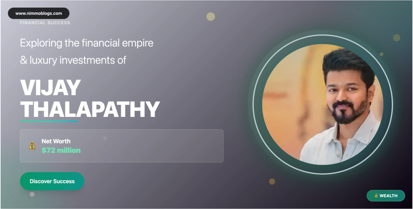 Vijay Thalapathy Net Worth as of 2025