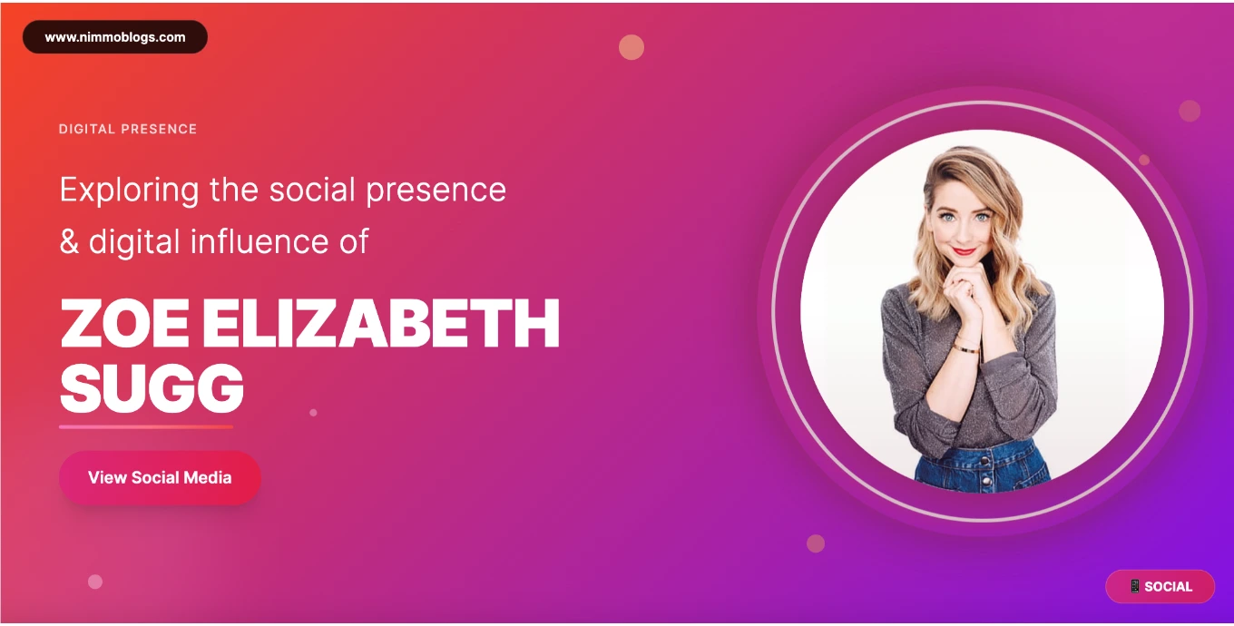Zoe Sugg Social Photo